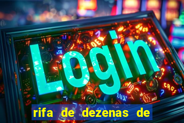 rifa de dezenas de 1 a 100